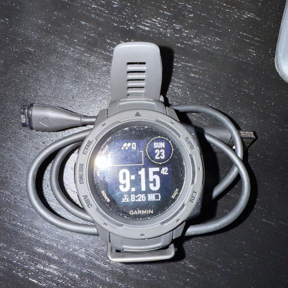 Gently used Garmin instinct